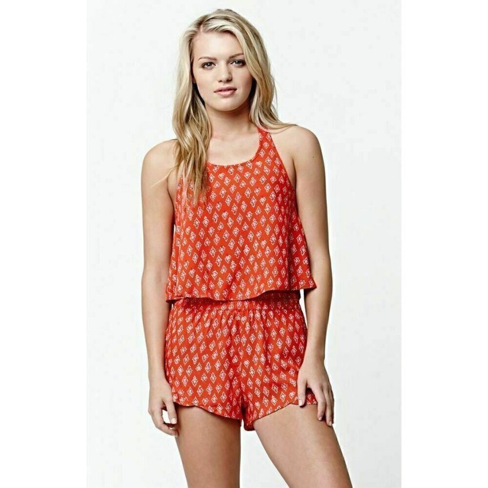Billabong Juniors Festival Vibes Woven Halter Top Size Large - Picture 5 of 10
